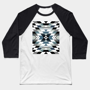 Modern Tribal Aztec Pattern Baseball T-Shirt